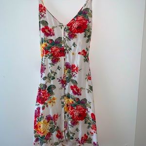 COPY - A&F Floral/White Sundress - Size M
